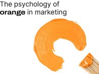 Colour psychology of orange in marketing