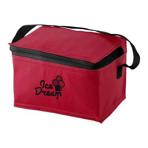 Spectrum 6-Can Cooler Bag Standard | Red | No Branding | not available | not available
