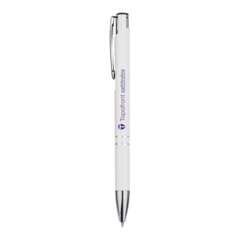 Black Ink Moneta Aluminium Pen Standard | White | No Branding | not available | not available