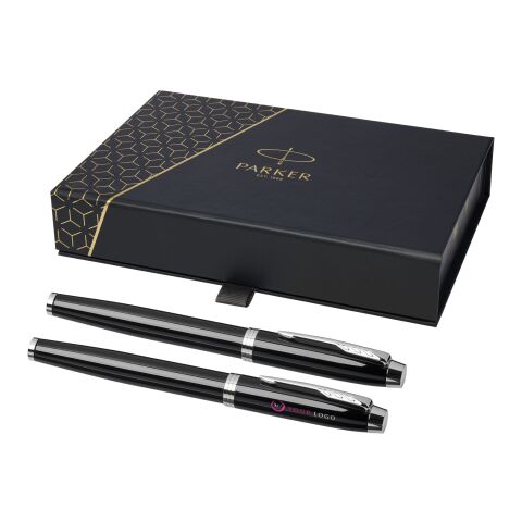 Parker IM rollerball and fountain pen set in black Standard | Solid black | No Branding | not available | not available