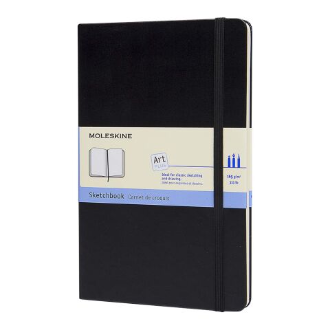 Moleskine large art sketchbook Standard | Shiny black | No Branding | not available | not available