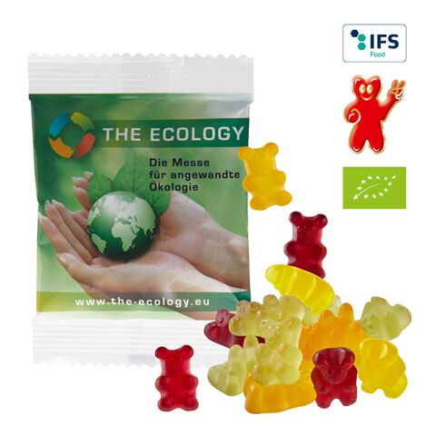 Organic Fruit Gum Bears white | digital- or offset printing