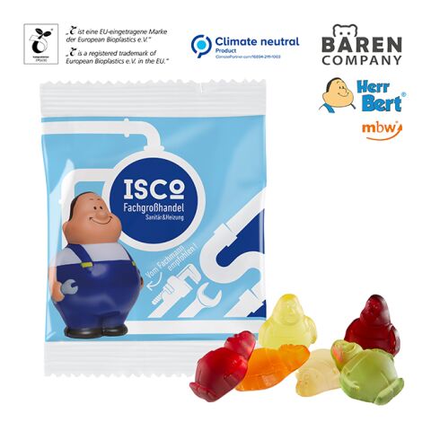 Mr. Bert® - Fruit gums in a Compostable Bag Without Branding