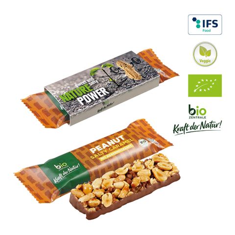 Organic Cereal Bar PEANUT Salty Caramel Without Branding