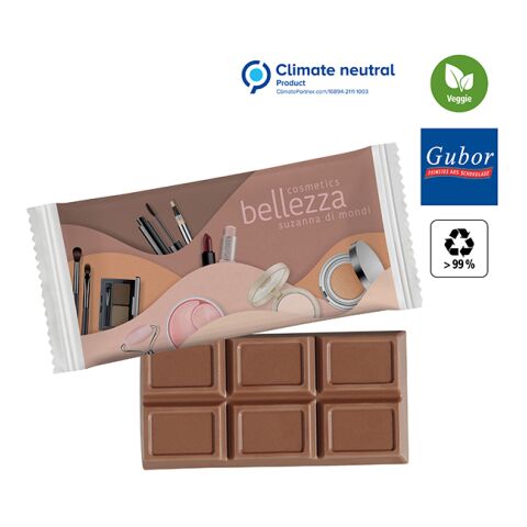 MAXI Chocolate Bar in Paper Flowpack 3-colour digital- or flexo printing