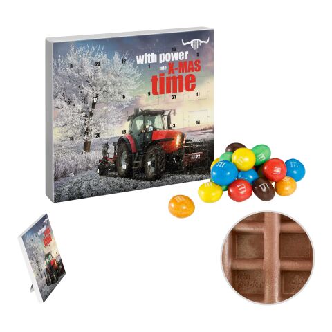 Paper Mini-Advent Calendar with M&amp;M&#039;s® Crispy 2-colour digital- or offset printing