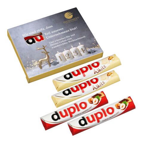 Pack of 4 „Advent Days“ duplo with duplo classic &amp; duplo white Without Branding