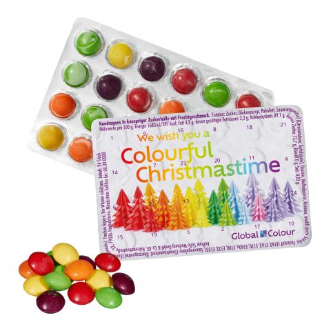 The World’s Smallest (Advent) Calendar with SKITTLES Without Branding