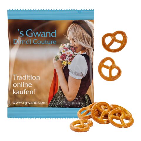 Salty Mini Pretzels in a Standard Bag digital- or flexo printing