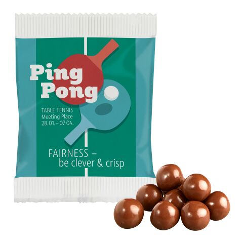 Chocolate Crisp Balls in Paper Bag digital- or flexo printing