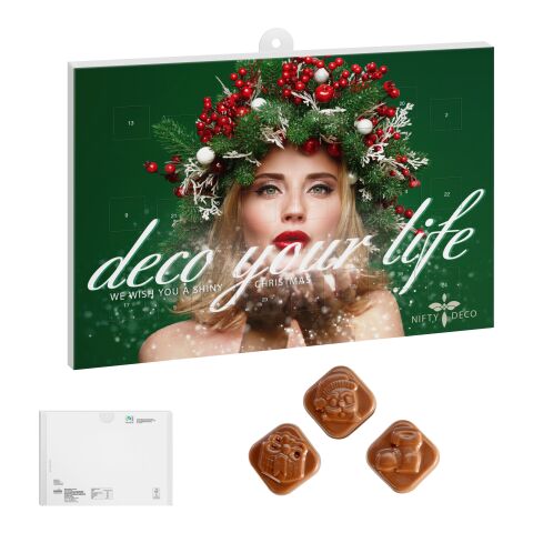 Classic Wall Advent Calendar – individual white | Without Branding