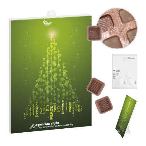 Paper Advent Calendar Classic – individual white | offset printing