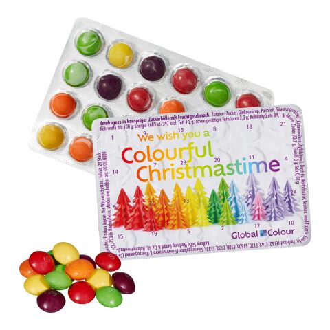 The World’s Smallest (Advent) Calendar with SKITTLES® Without Branding