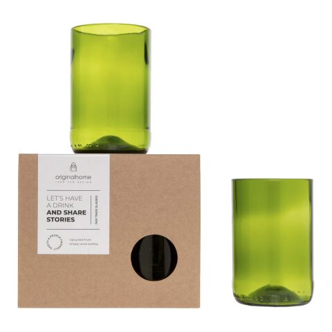 Original Home 280 ml glass set Green | No Branding