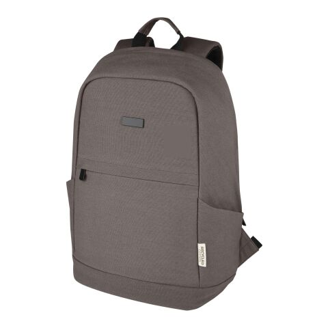 Joey 15.6&quot; GRS recycled canvas anti-theft laptop backpack 18L