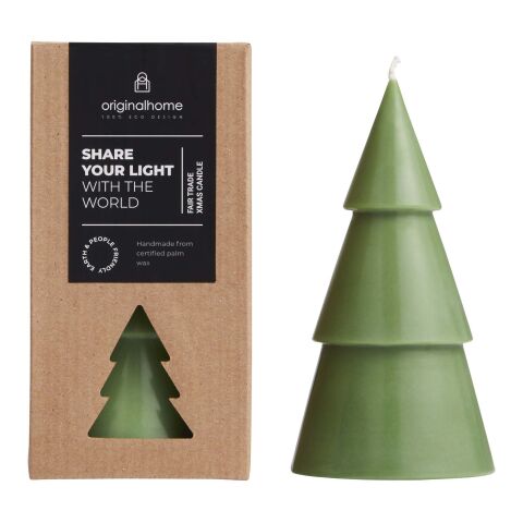 Orginal Home Xmas tree candle matcha - L Heather green | No Branding