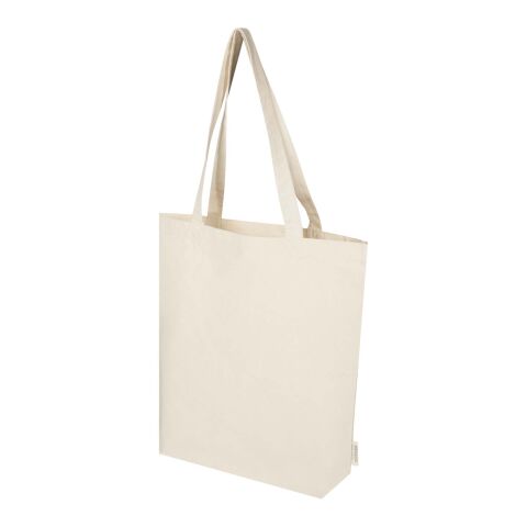 Orissa 180 g/m² GOTS organic wide bottom tote bag 11L Natural | No Branding | not available | not available