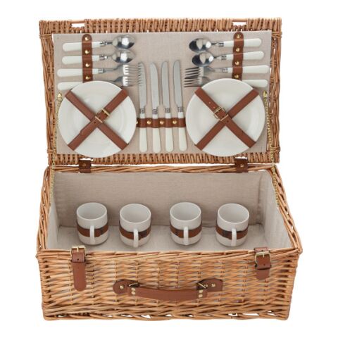 Willow picnic basket Levin brown | Without Branding | not available | not available