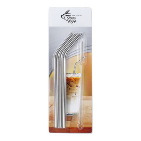 Stainless steel straws Rudy silver | Without Branding | not available | not available