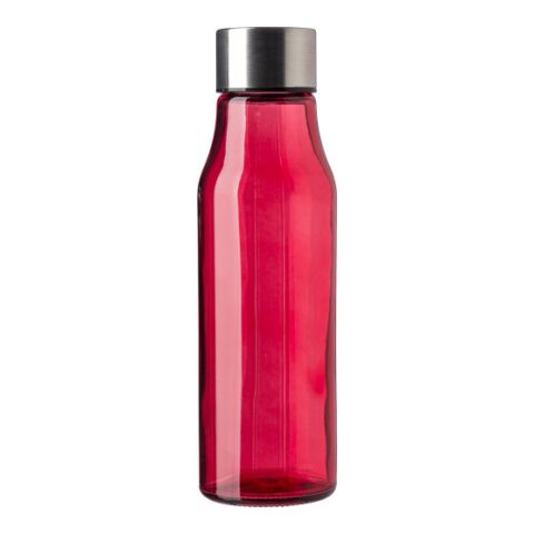 Glass and stainless steel bottle (500 ml) Andrei red | Without Branding | not available | not available