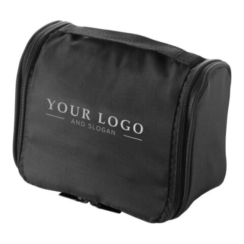 Polyester (600D) toiletry bag Noëlle black | Without Branding | not available | not available