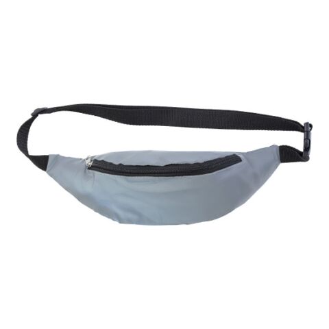 Polyester reflective waist bag Jocelyn silver | Without Branding | not available | not available