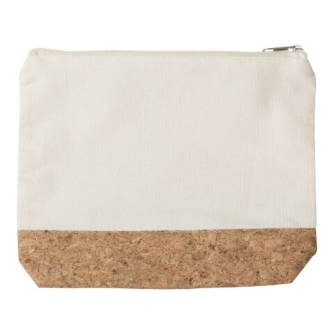 Cotton (220 gr/m2) cosmetic bag Teagan khaki | Without Branding | not available | not available