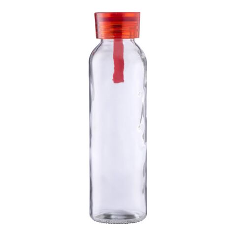 Glass drinking bottle (500 ml) Anouk red | Without Branding | not available | not available