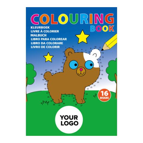Cardboard colouring book Constanze custom/multicolor | Without Branding | not available | not available