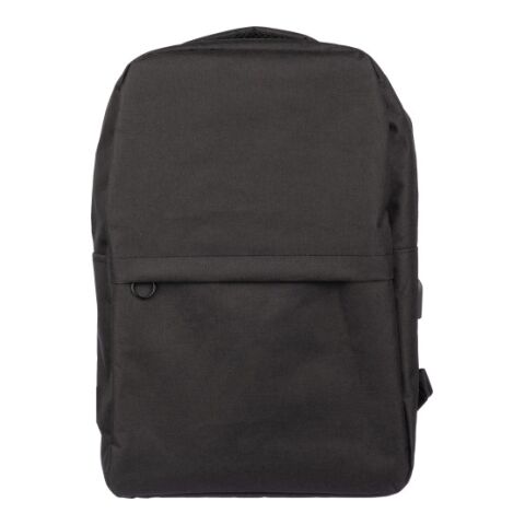 rPET (600D) backpack Henrik black | Without Branding | not available | not available