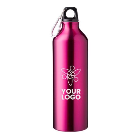 Recycled aluminium bottle (750 ml) Makenna pink | Without Branding | not available | not available