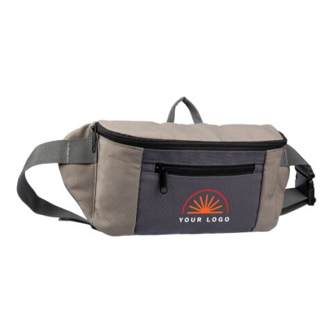 Polyester (600D) waist bag Fabienne taupe | Without Branding | not available | not available