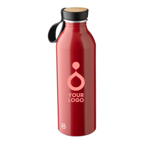 Recycled aluminum bottle (550 ml) Petra red | Without Branding | not available | not available