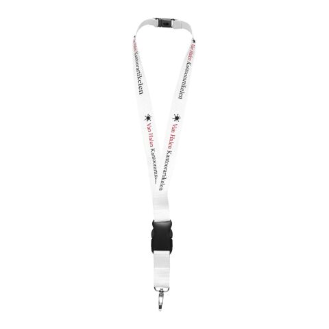 Lanyard With Detachable Buckle  Standard | White | No Branding | not available | not available | not available