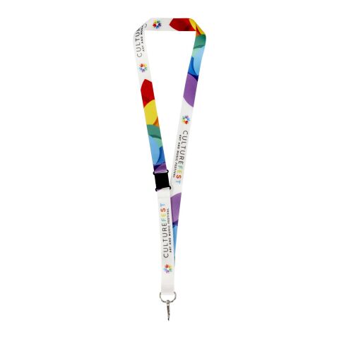 Lois sublimation RPET lanyard with safety buckle