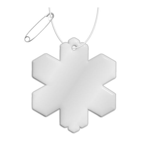 RFX™ snowflake reflective PVC hanger