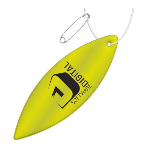 RFX™ ellipse reflective TPU hanger Standard | Neon yellow | No Branding | not available | not available