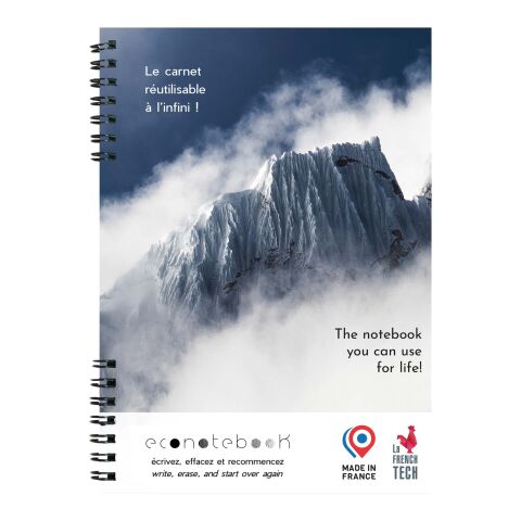 EcoNotebook NA4 with premium cover White | No Branding | not available | not available