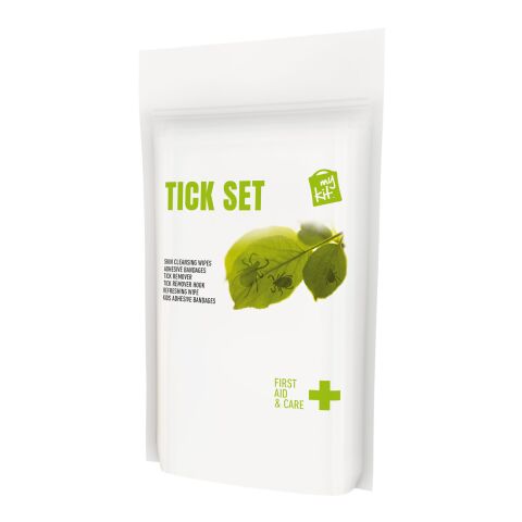 MyKit Tick First Aid Kit with paper pouch Standard | White | No Branding | not available | not available