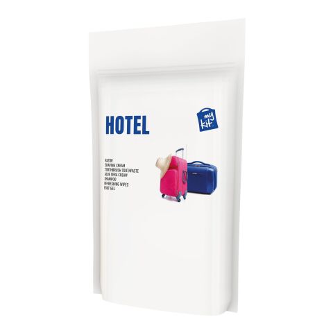 MyKit Hotel Kit with paper pouch Standard | White | No Branding | not available | not available