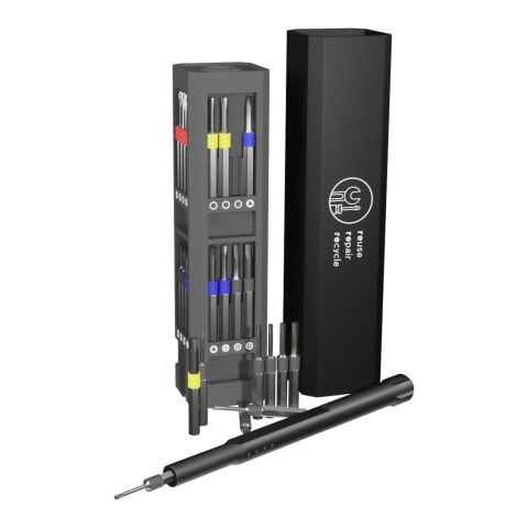 SCX.design T20 30-piece screwdriver and repair set in aluminium case Standard | Solid black | No Branding | not available | not available