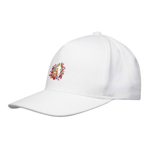 Onyx 5 panel Aware™ recycled cap Standard | White | No Branding | not available | not available