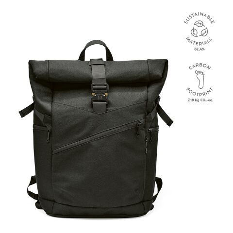 Coloma Laptop Backpack 28L rPET Black | Without Branding | 28L