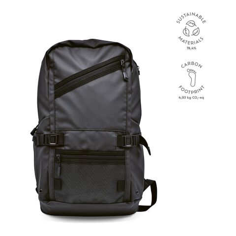 Rivin Laptop Backpack 18L rPET Black | Without Branding | 18L