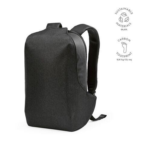 Abrantes Laptop Backpack 20L rPET Black | Without Branding | 20L