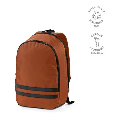 Sydney Laptop Backpack 18L rPET Brown | Without Branding | 18L