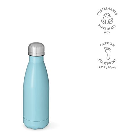 Mississippi 450 Bottle recycled Stainless Steel 430 ml Light blue | Without Branding | 430 ml