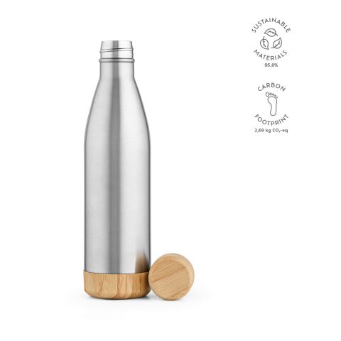 Congo Bottle recycled Stainless Steel 780 ml Silver | Without Branding | 780 ml