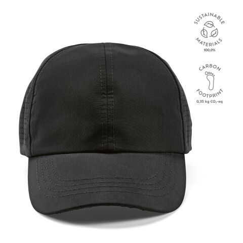 Amstrong Basecap rPET 110gsm Black | Without Branding