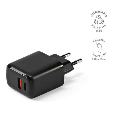 Franklin Cable rPET 20W Black | Without Branding | 20W